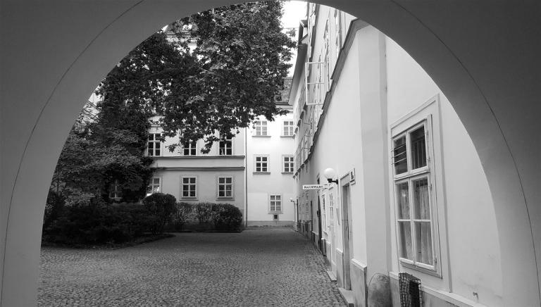 Hidden courtyard